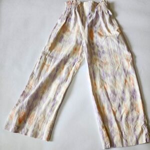 Zara Linen Flowy Pants